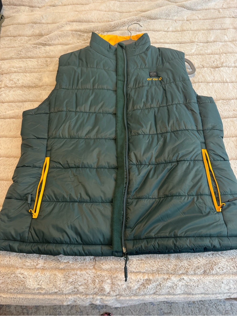 Men's Ororo heated vest- NO charger pack